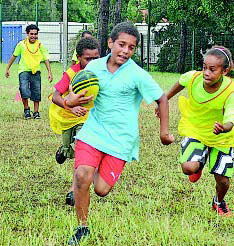 Le rugby est un peu l’activité chouchoute des élèves. Cette année, la ligue de rugby a proposé la Coupe des collèges de Touch rugby, pour les élèves de 6e dans un premier temps et hors cadre UNSS.