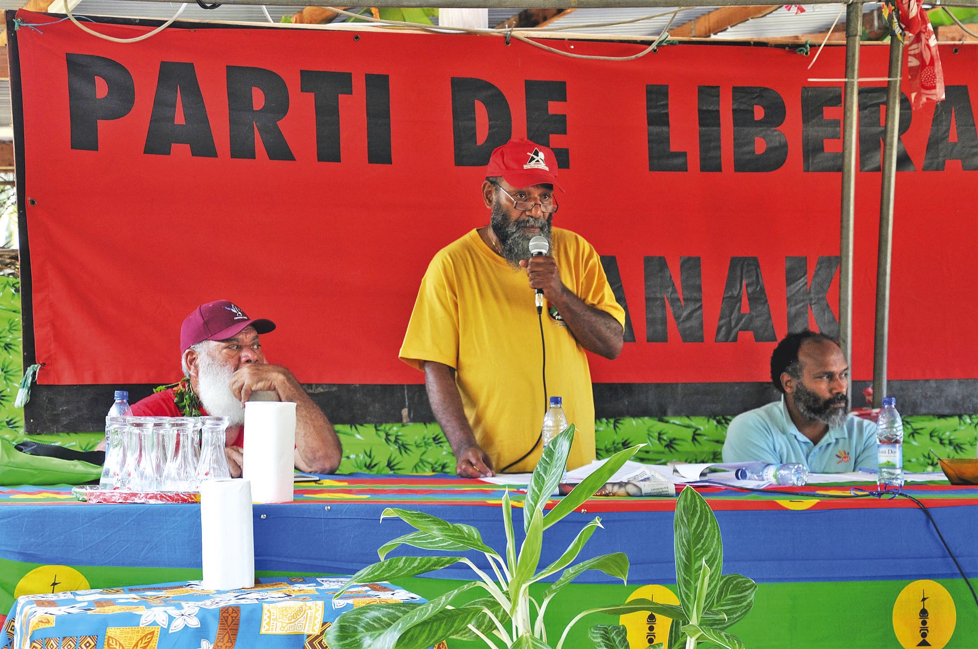 Charles Washetine rappelle qu’« Unis pour Kanaky » n’est pas un slogan mais « une vision de l’indépendance et d’un pays souverain, comme alternative au système dominant qui divise. »