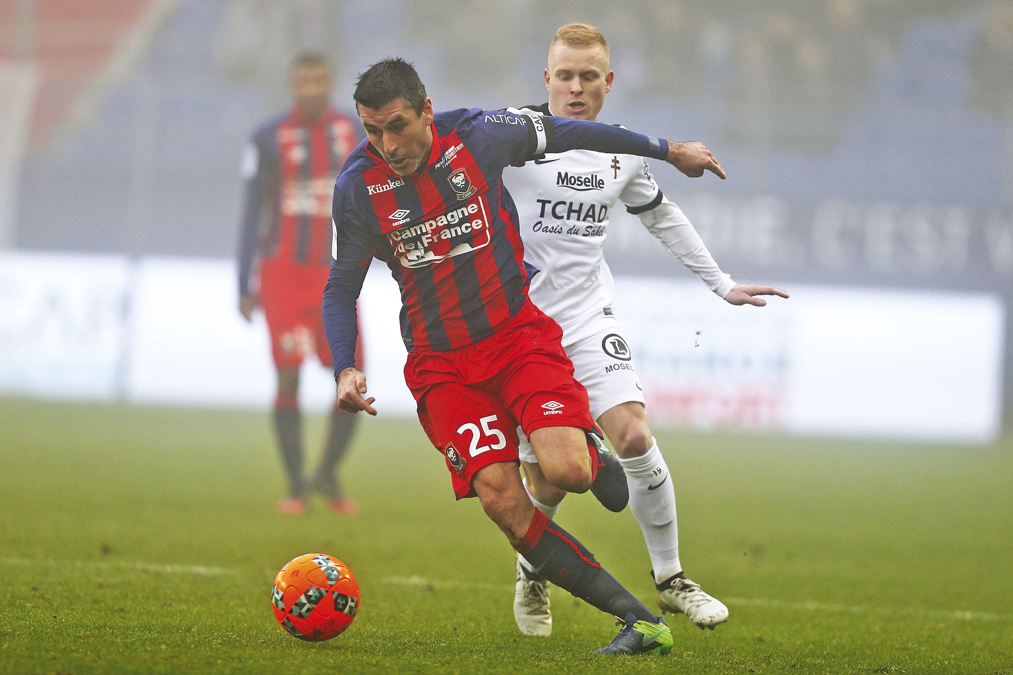 Caen, 19 décembre. Lanterne rouge provisoire au coup d’envoi, Caen s’est sorti de la zone rouge en prenant facilement le meilleur sur un Metz peu en verve (3-0).