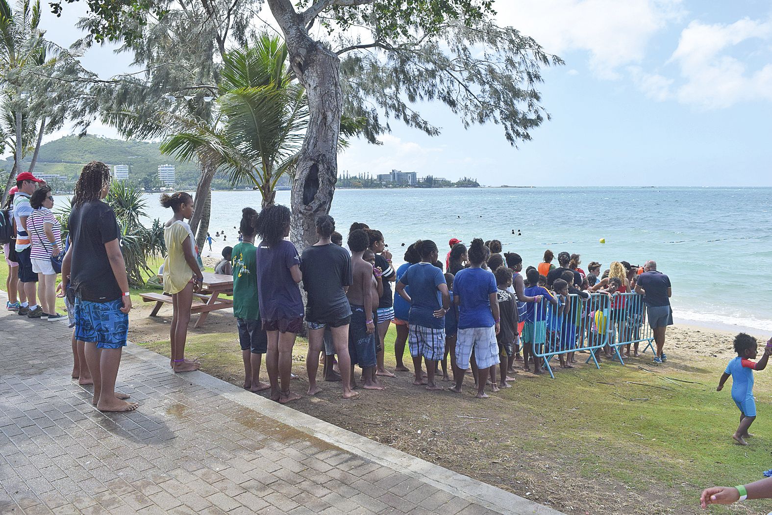 Jeudi, le dernier jour, il y avait encore la queue pour la bouée tractée, l’une des attractions les plus populaires.