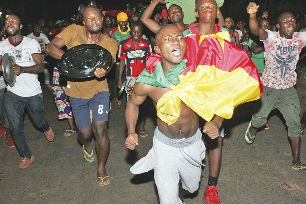 Yaoundé, la capitale du Cameroun, s’est embrasée dès le coup de sifflet final, hier.