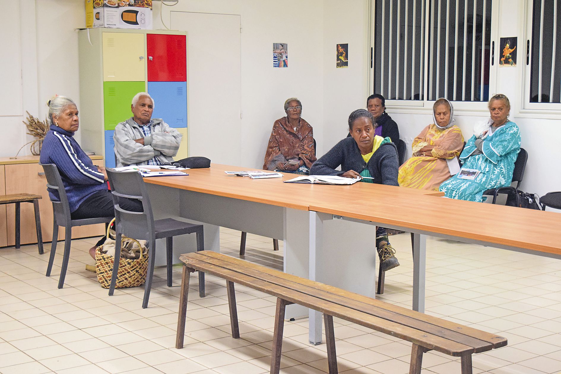 Une quinzaine d’habitants de la tribu sont venus au  premier conseil de quartier de l’année, pour Saint-Louis.