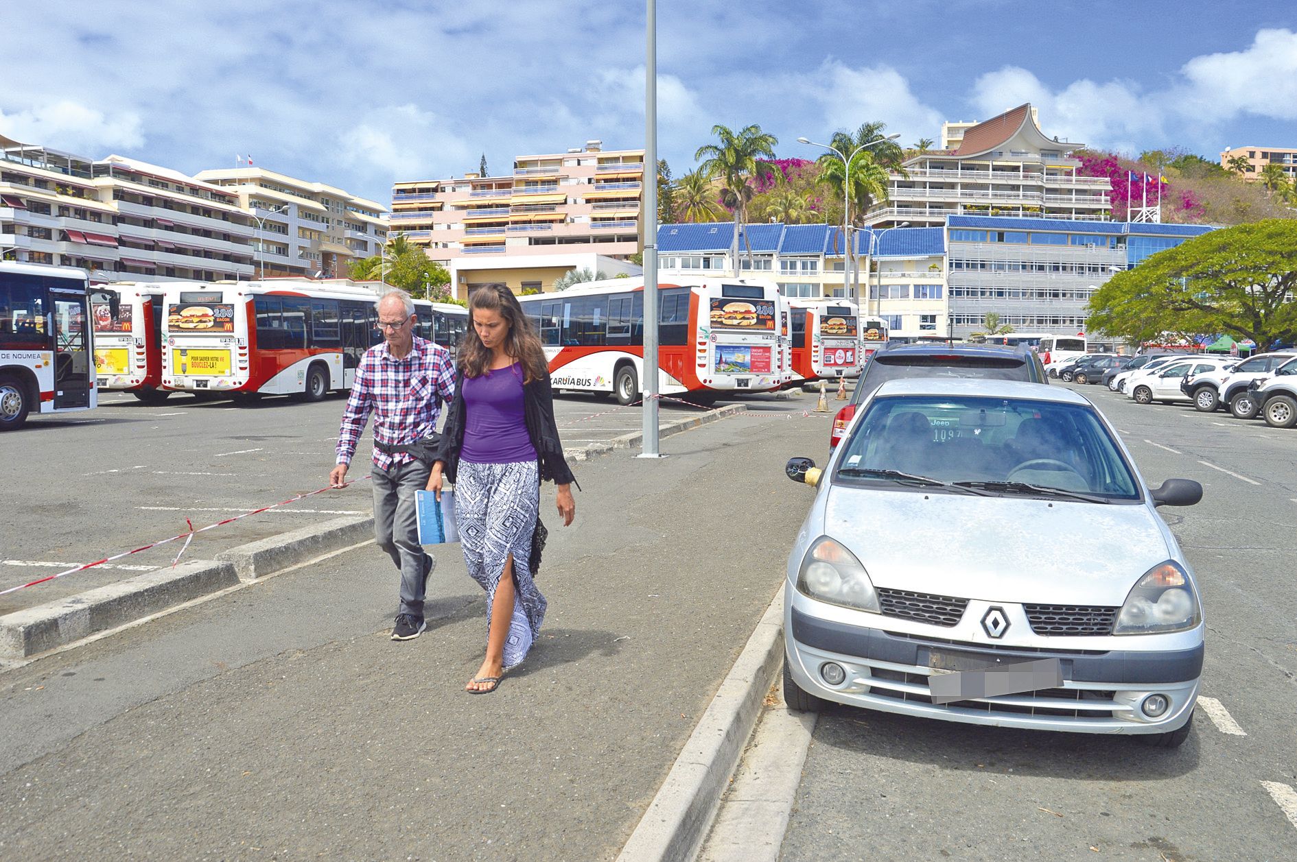 Les usagers du parking de la Moselle doivent dorénavant se garer plus loin. Pas toujours facile de trouver une place.