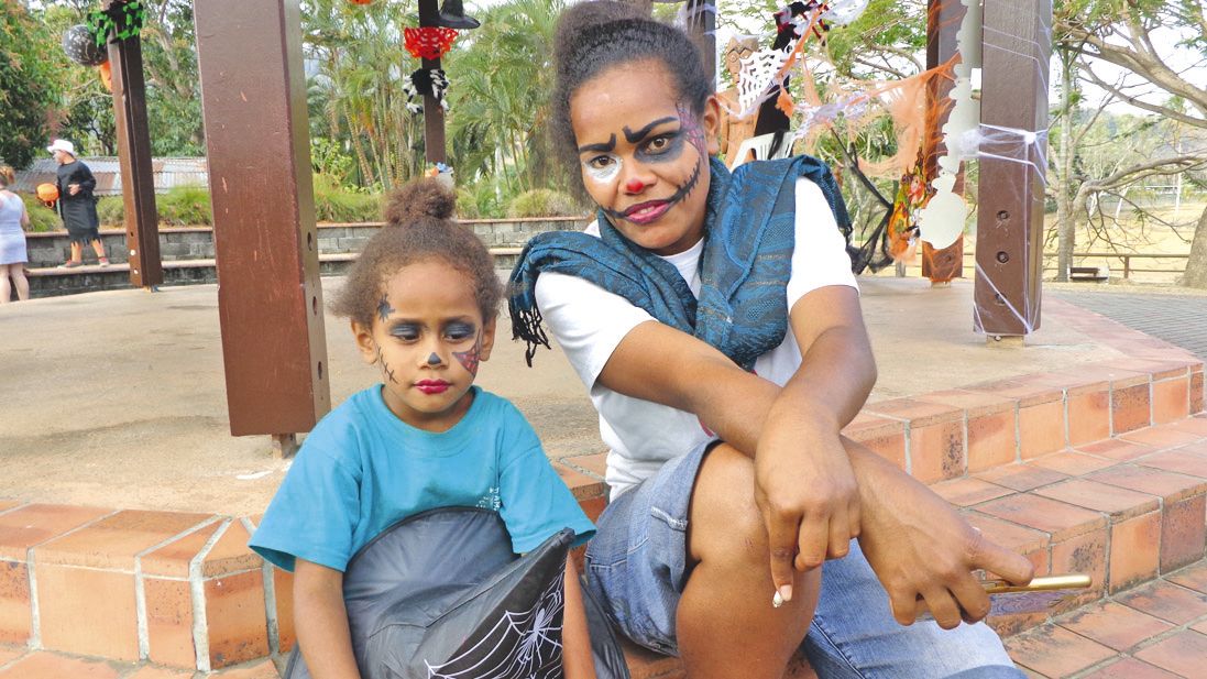 Tous les petits étaient accompagnés pour passer Halloween en famille et entre amis.