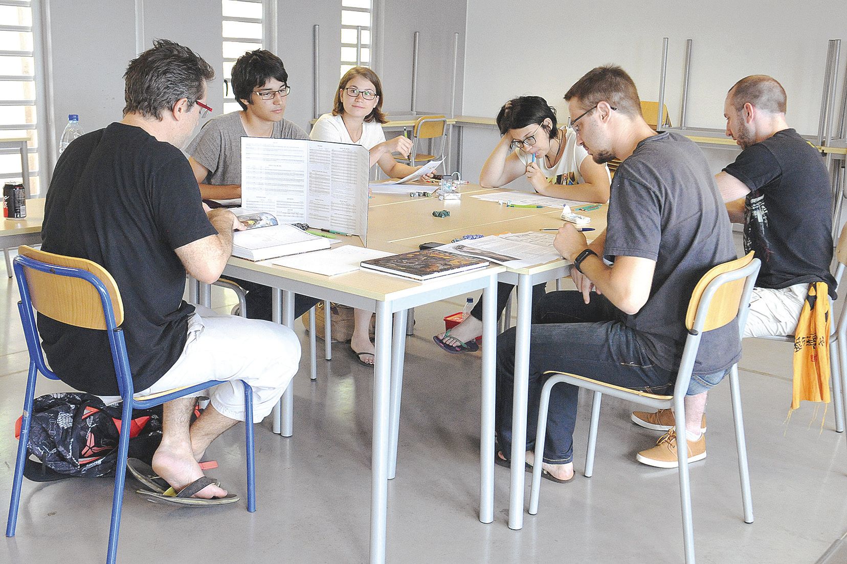 Il y en avait pour tous les goûts ce week-end à l’Université, à l’occasion de la convention  de jeux de rôle 2017. Les joueurs ont pris d’assaut les salles de cours, samedi et dimanche.