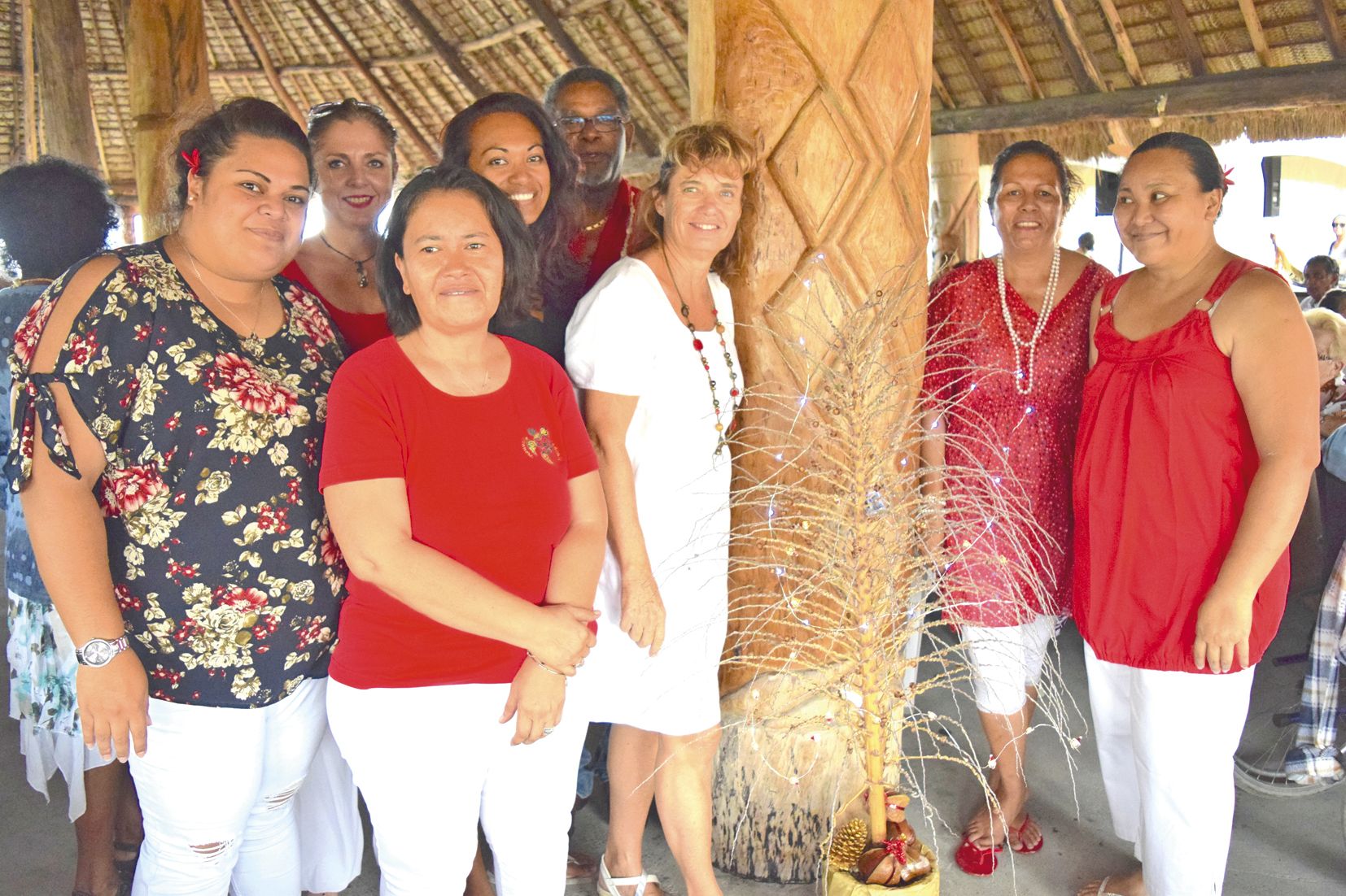 Priscilla, Nathalie, Laurence, Lingdsey, Maurice, Dominique, Myriam et Sandra : l’équipe du CCAS du Mont-Dore, qui était à pied d’œuvre pour mener à bien cette dernière animation. Les agents ne sont pas en vacances pour autant et le prochain rendez-vous e