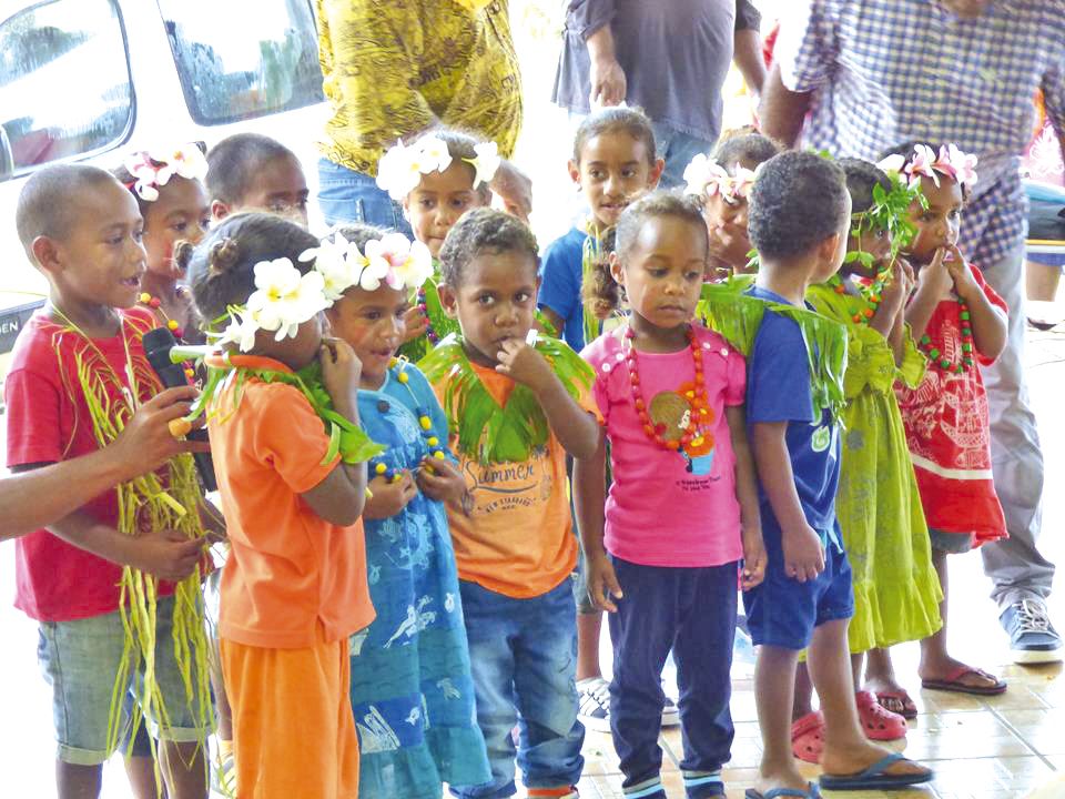 Les enfants étaient ravis de pouvoir faire la démonstration de leurs nombreux talents.