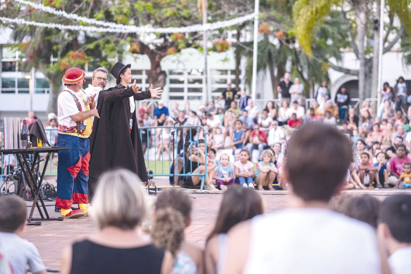 Jusqu’au 27 décembre, les animations se poursuivent, place des Cocotiers, dans le cadre de Nouméa féerie.