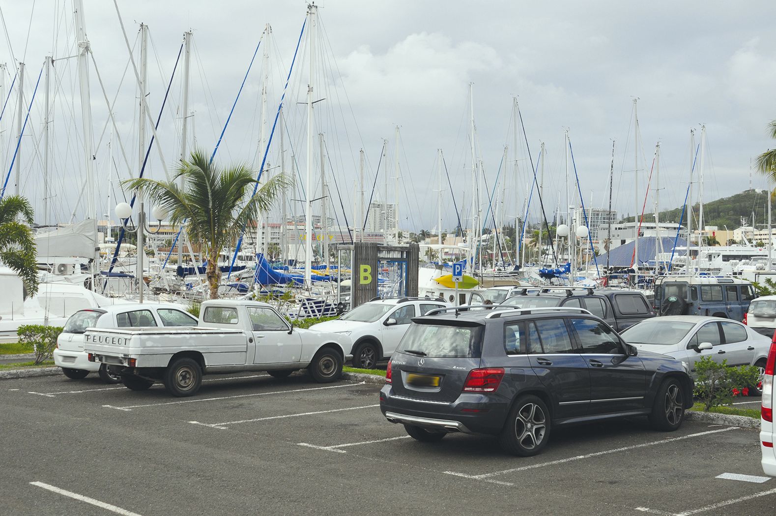 Le parking sera accessible avec le bip dont se servent déjà les propriétaires de bateaux pour accéder à leur ponton.