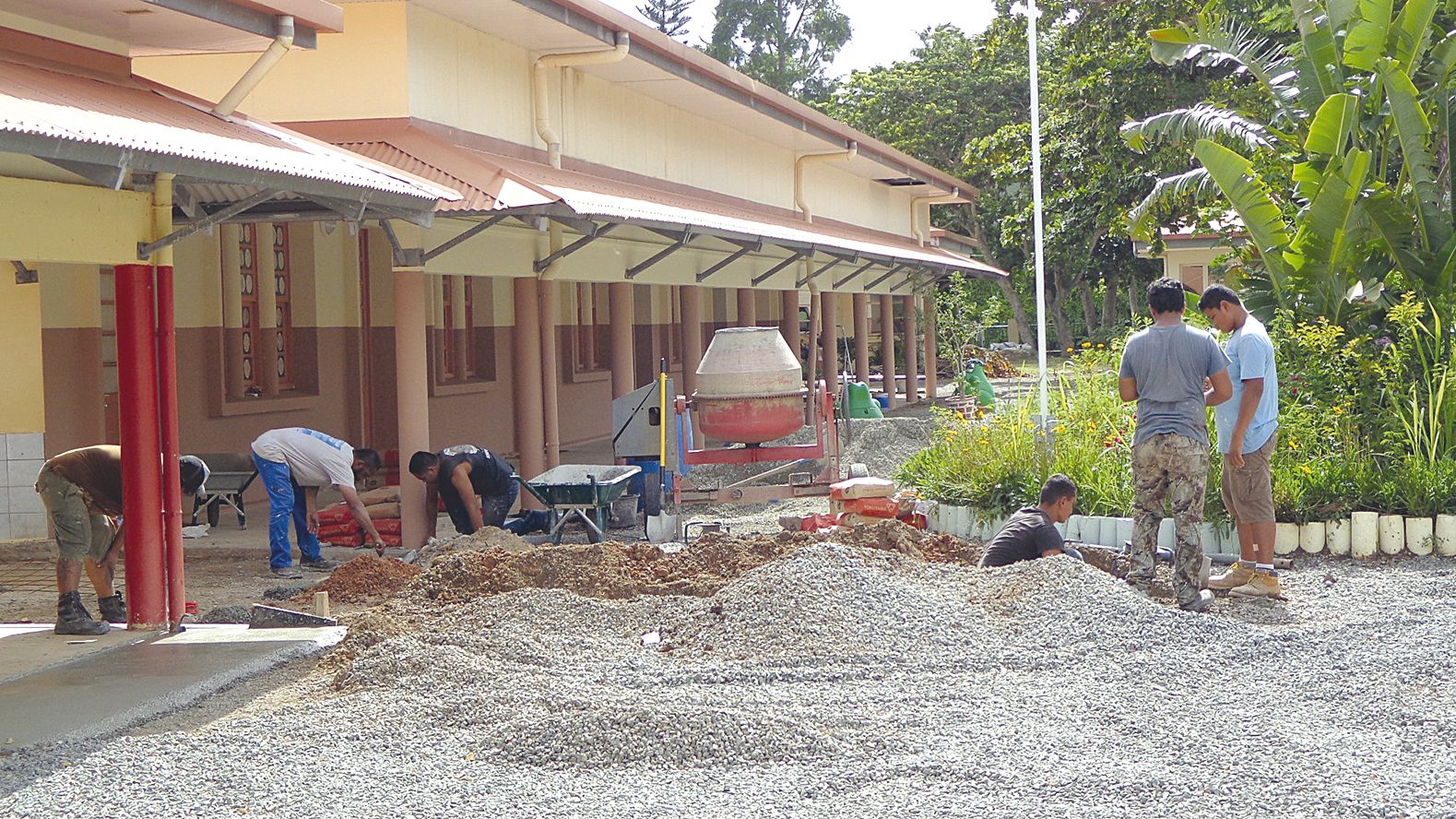 Les derniers travaux réalisés dans les écoles et les collèges seront terminés pour le jour de la rentrée scolaire.