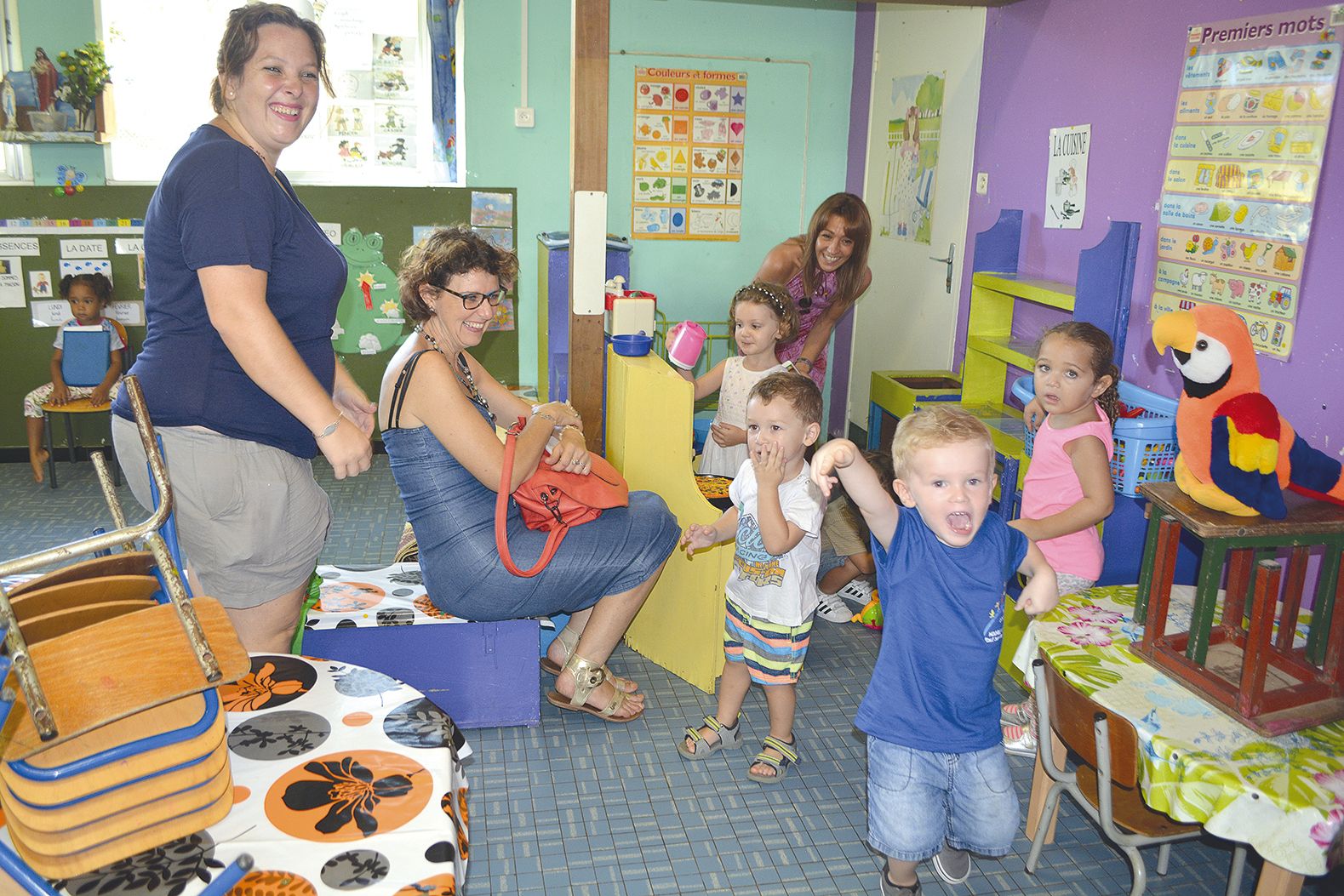 L’école Saint-Joseph, qui accueille cette année 260 enfants, a fait une rentrée échelonnée. Hier, ce sont les élèves des classes du CP au CM2, ainsi que les tout petits, qui sont rentrés. Les écoliers, moyens et grands, de maternelle commencent aujourd’hu