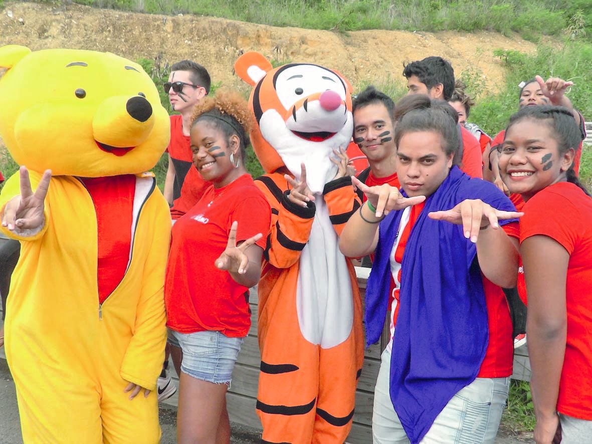 La journée de cohésion, qui s’est déroulée de 7 h 30 à 17 heures, représente un moment festif pour les jeunes, au cours duquel ils peuvent se rencontrer, échanger et s’amuser.  Un stand de restauration était proposé, avec l’aide de sponsors que les étudia