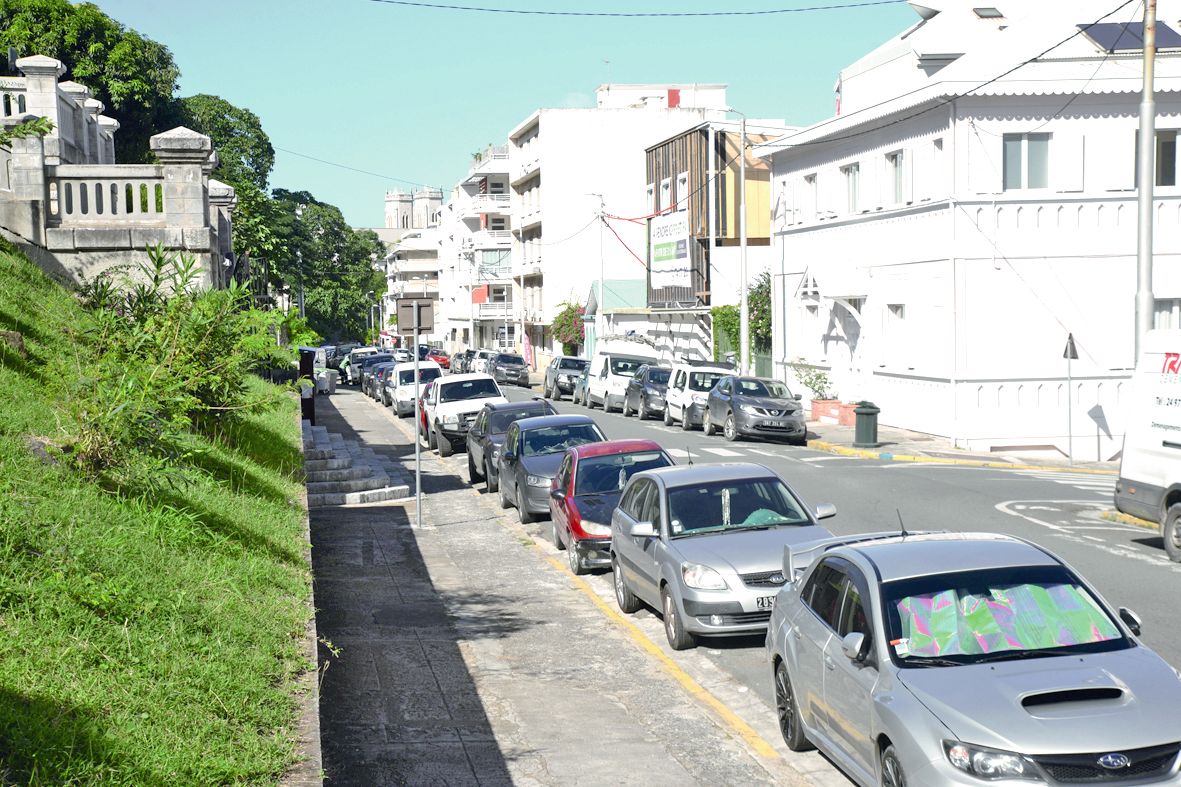 Des pastilles vertes vont être posées sur les  horodateurs concernés par cette nouvelle zone verte, autour du boulevard Vauban.Photo Thierry Perron