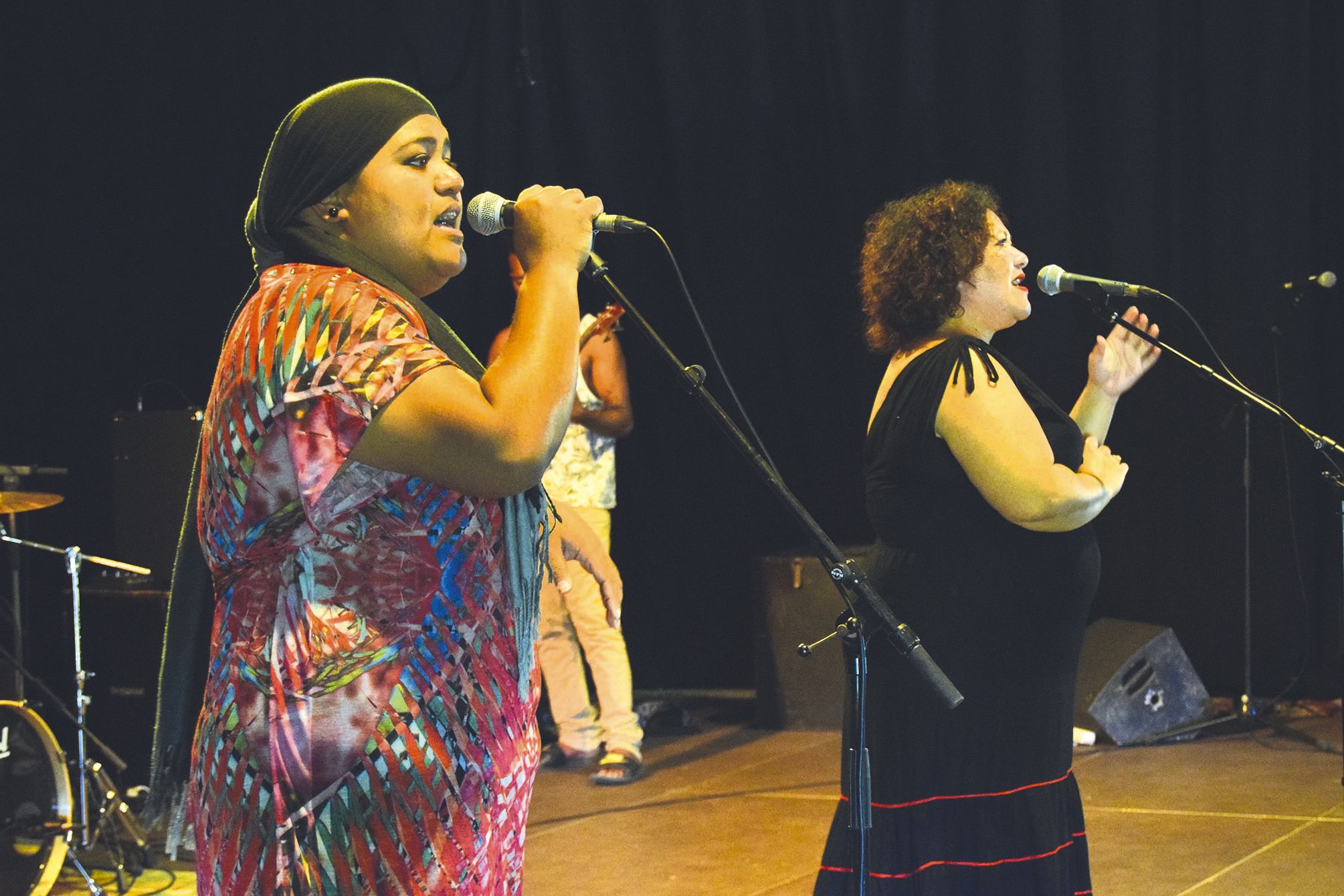 Le Tau’Alofa, du Mont-Dore, était l’un des nombreux artistes invités. Les musiciens de la maison de quartier ont pu se produire également, tout comme des artistes plus connus tels que Jason Mist ou Kapa kapa.