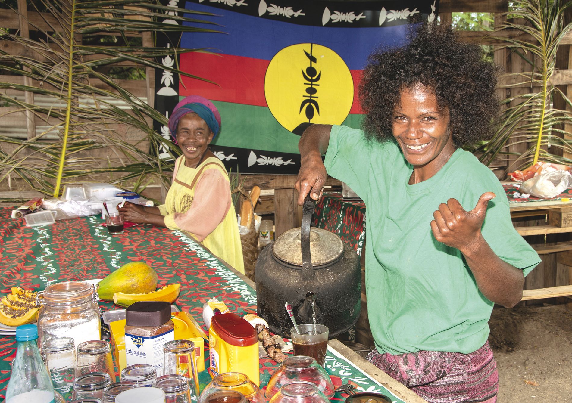 Maryvonne Bétoé, mandataire du site sur lequel se tient le village, a participé activement à l’élaboration de l’événement. 