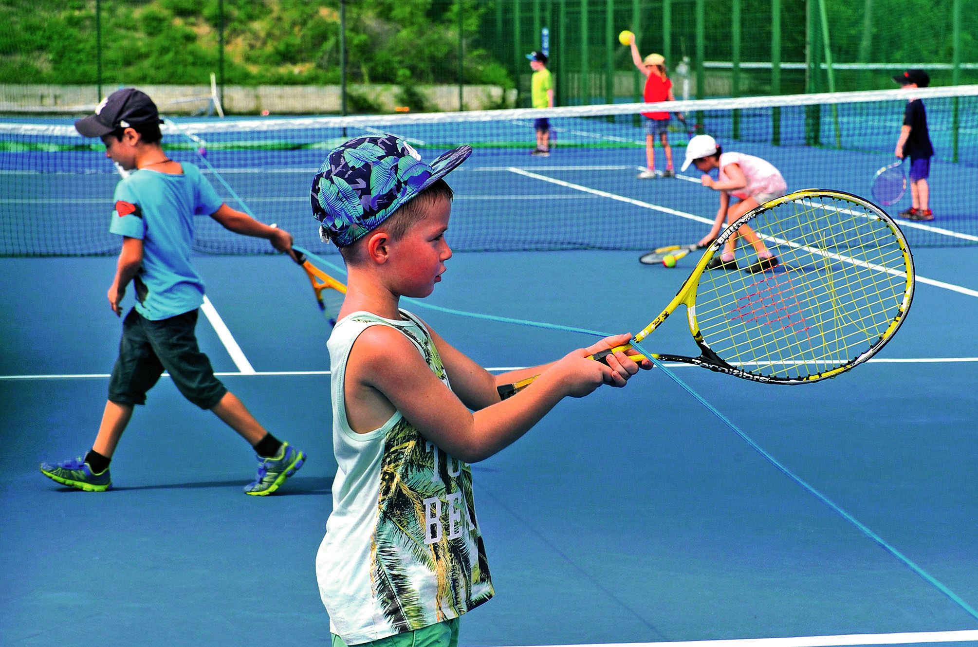 Sports de plein air et activités artistiques ne sont pas oubliés. Photo Archives LNC