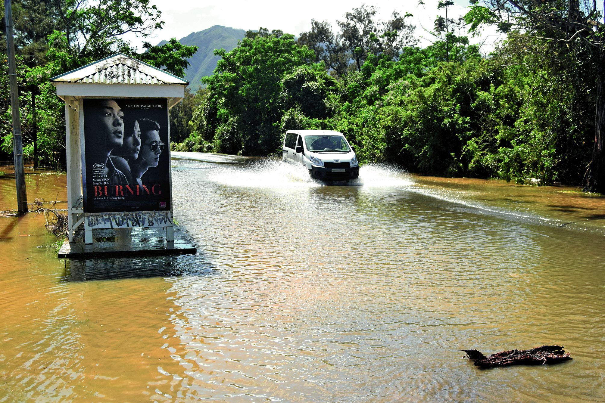 L’entrée de la route du golf est souvent inondée, ainsi que le golf, la route de la Couvelée, le radier Daver et celui des Charbonniers.