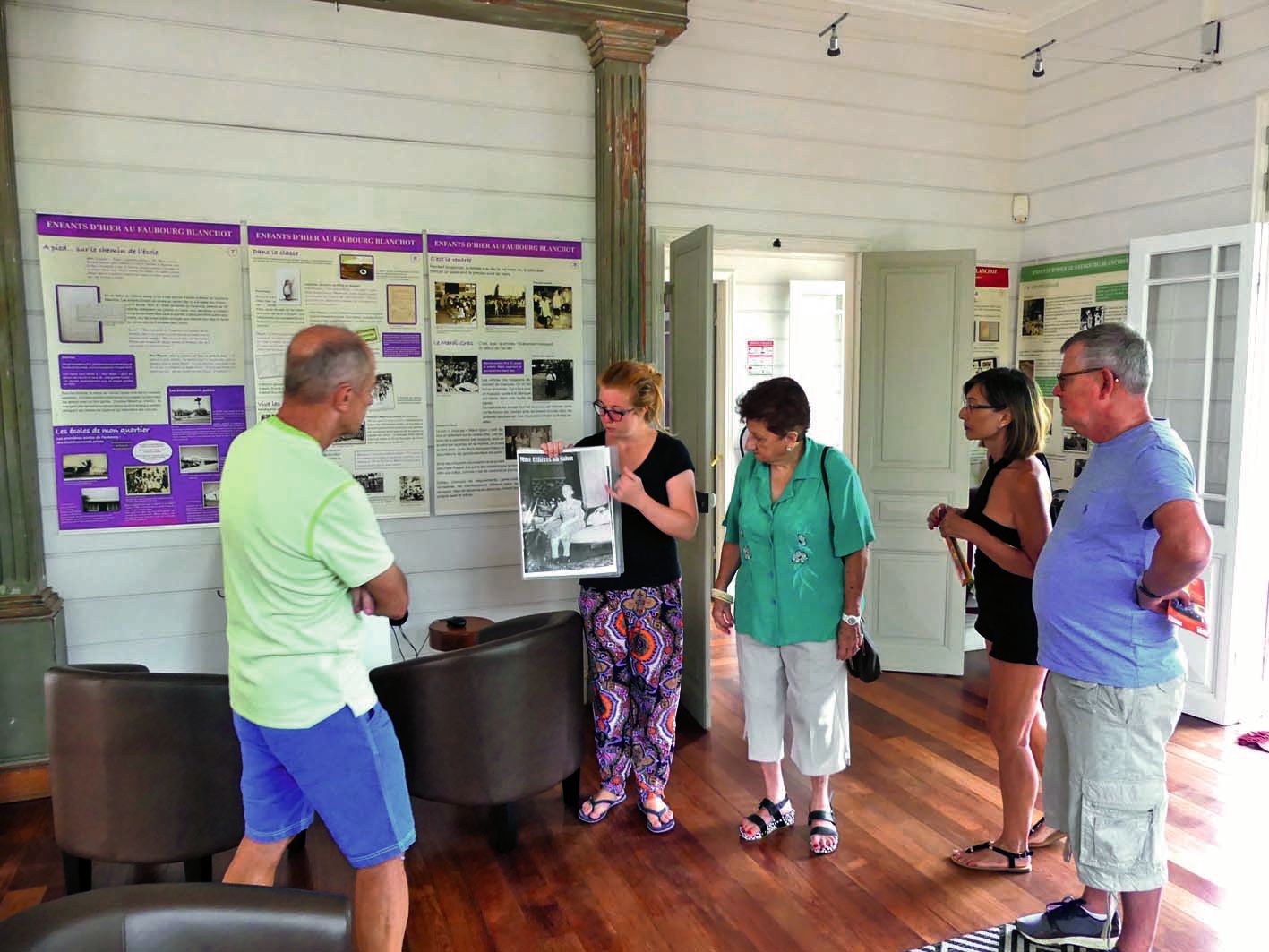 Faubourg-Blanchot. L’association Témoignage d’un passé continue à faire découvrir le patrimoine local. Samedi matin, les visiteurs se sont plongés dans l’histoire de la Maison Célières.Photo S.B.