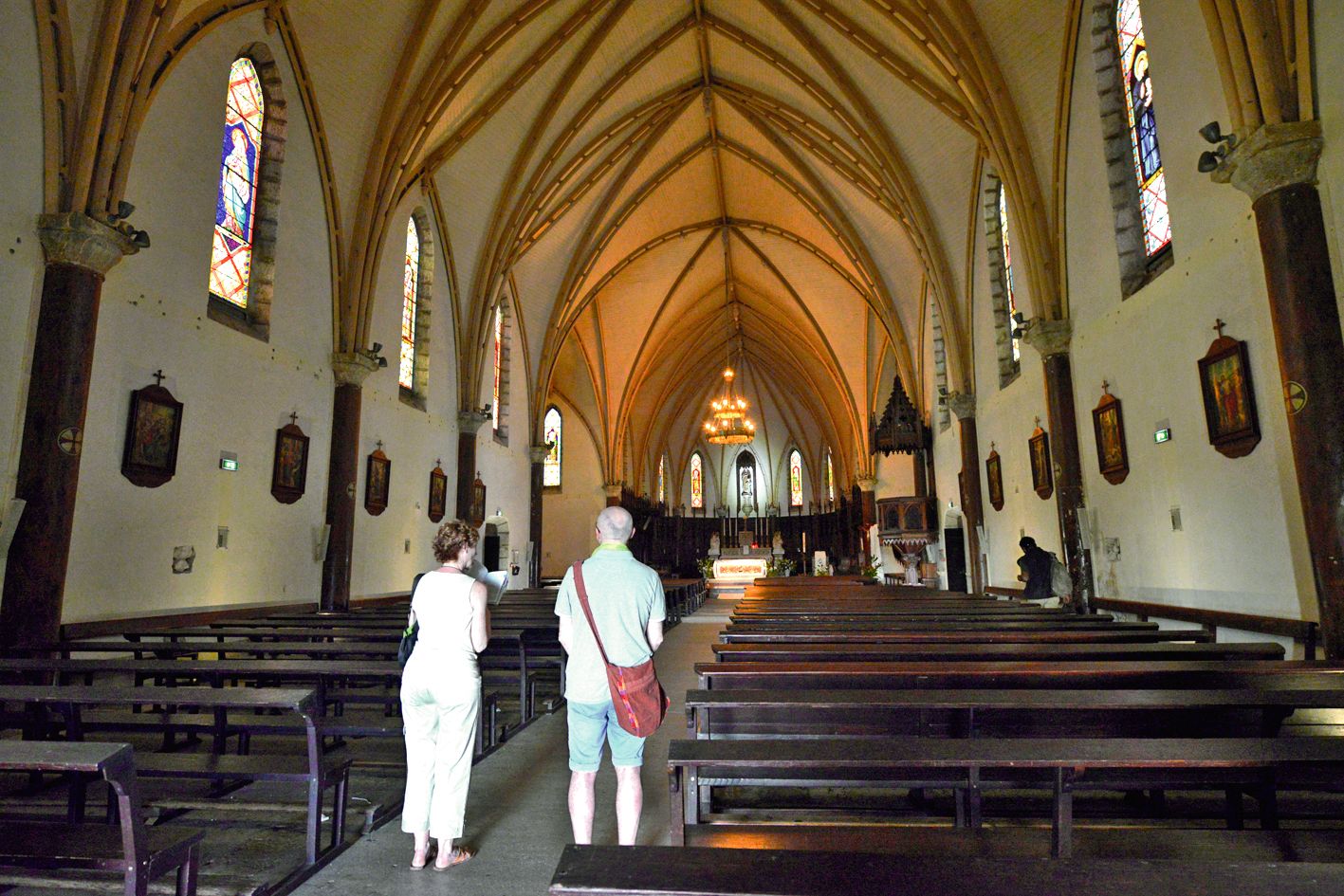 Le chœur de la cathédrale Saint-Joseph est l’un des éléments classés.  C’est aussi le cas des boiseries, du lustre, de l’autel ou des confessionnaux. 