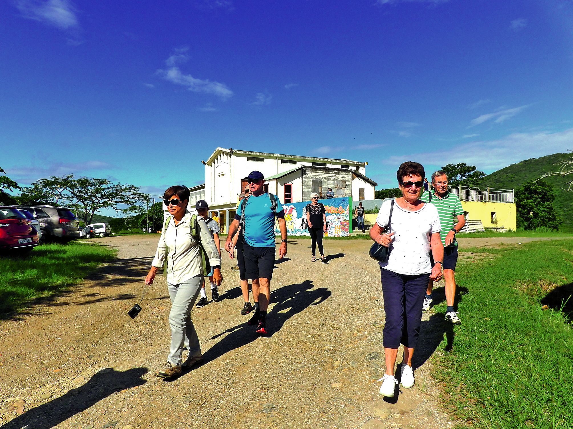 La première visite de l’ancien juvénat avec Atup a eu lieu en 2018. Aujourd’hui, il accueille les internes du lycée Champagnat.