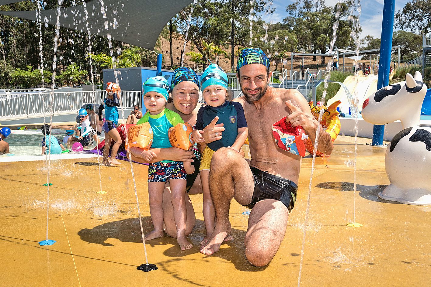 Le Centre aquatique est apprécié des familles. Il propose  des espaces pour tous les âges, à partir de 6 mois. 