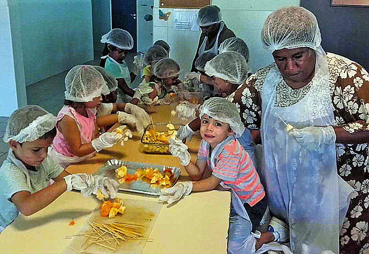 Autre grand classique : l’atelier de cuisine a également la cote. 