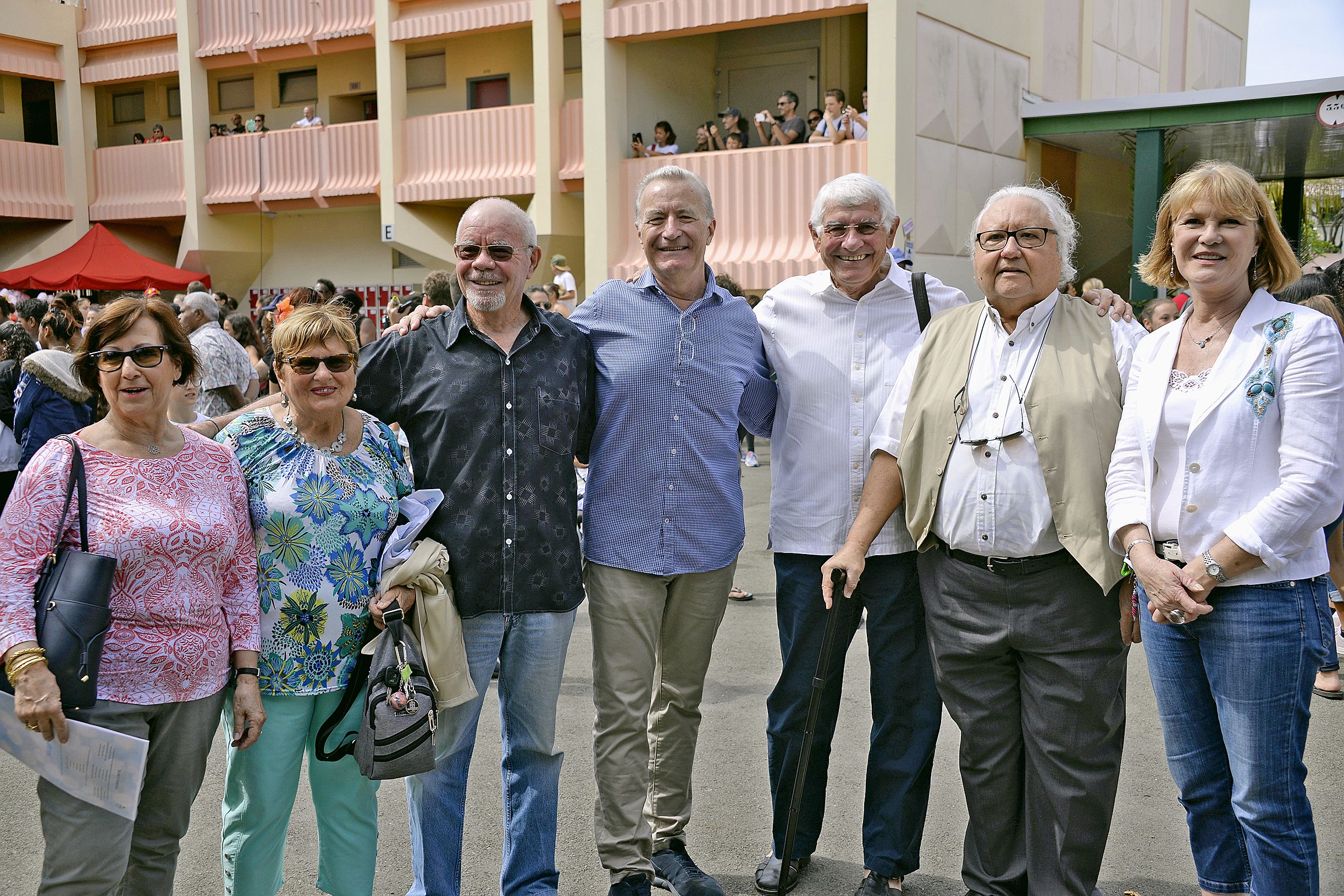 Les anciens directeurs de l’établissement ont été mis à l’honneur samedi.