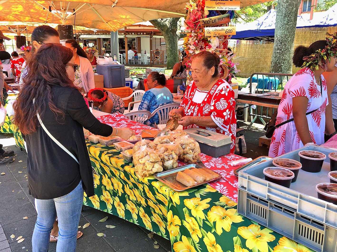 Les exposants tahitiens n’ont pas chomé ces jours-ci après  la Foire du Pacifique qui a eu lieu le week-end dernier. 