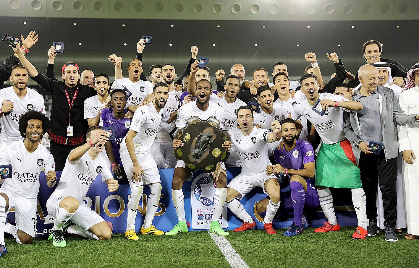 Al Sadd a validé son ticket pour la Coupe du monde des clubs en décrochant le titre national en 2019. Photo FIFA