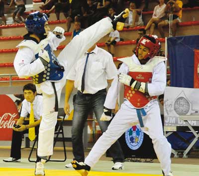 Le karaté, le judo et le taekwondo étaient à l'honneur, samedi, à l'Arène du Sud de Païta. Le taekwondo a notamment rencontré beaucoup de succès auprès du public, tout comme le judo, parfois expéditif, et le karaté, avec Mathieu Annonier face à Stephen An