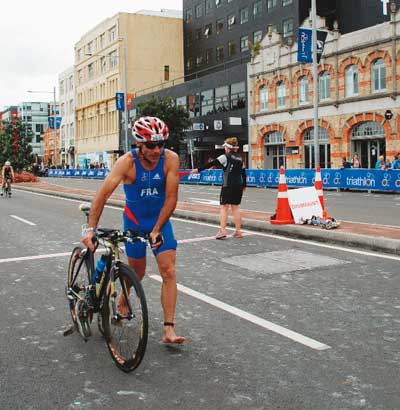 Éric Becker a pris la 31e place, parmi les 50-54 ans.