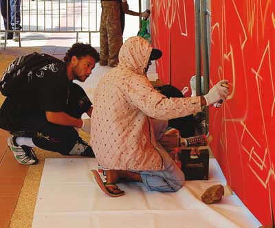 Si les pros du team X-Pression ont ravi les spectateurs présents avec leurs cascades impressionnantes, les battles de hip-hop  et les ateliers de graff avaient eux aussi leurs adeptes.