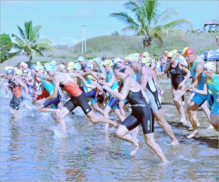 Les triathlètes calédoniens ont encore onze manches de Coupe à disputer, cette saison.