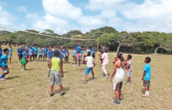 L'école de Saint-Joseph a gagné le tournoi de volley et son joueur Valentin Wadjeno a été sacré meilleur joueur. « Je vous remercie tous pour le travail que vous avez fourni et pour le bon esprit que vous avez eu tout au long de cette journée », a dit Hum