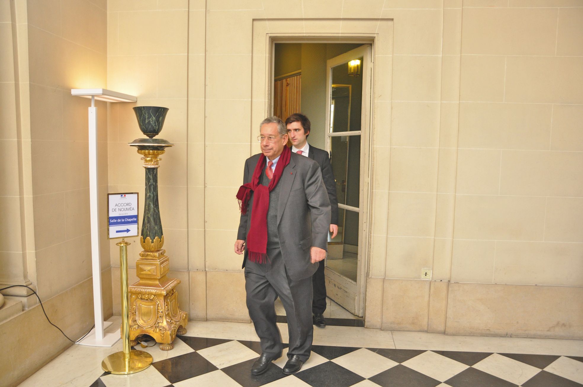 Paris, samedi 6 février. Michel Colin, haut fonctionnaire ayant participé à la rédaction de l'accord de Bercy sur les mines, a rendu ses avis.