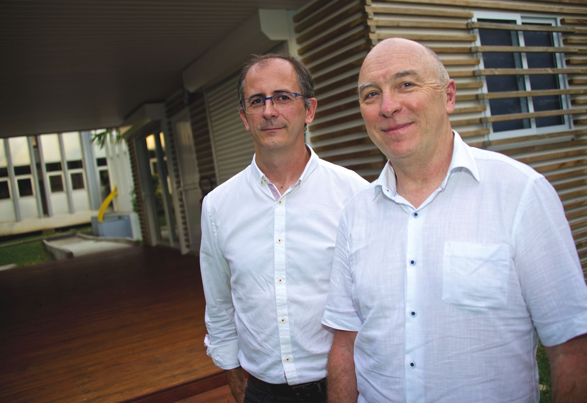 Christophe Carbou, directeur de l'incubateur d'entreprises innovantes, a fait appel à un conseil en propriété industrielle métropolitain, Bernard Pouchucq, pour plusieurs jours de sensibilisation et d'information à destination des entreprises.