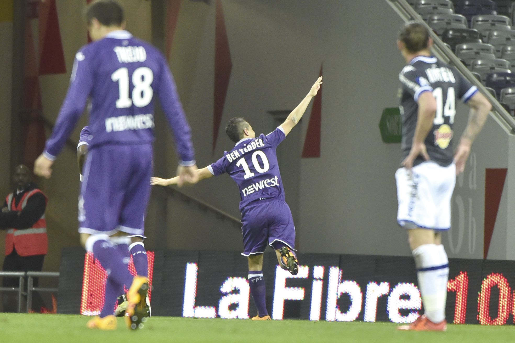 Toulouse hier. Wissam Ben Yedder pourrait bien être l'homme clé du TFC pour cette fin de saison.