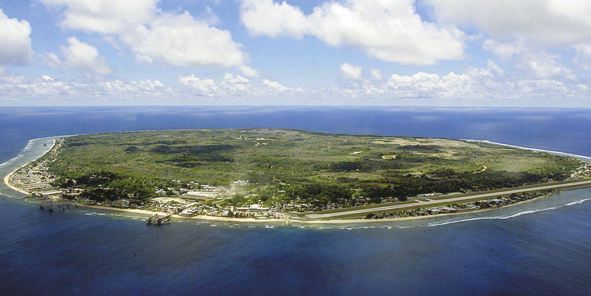 L'île-Etat de Nauru, en Micronésie, accueille les réfugiés  rejetés par l'Australie, en vertu d'un accord financier.