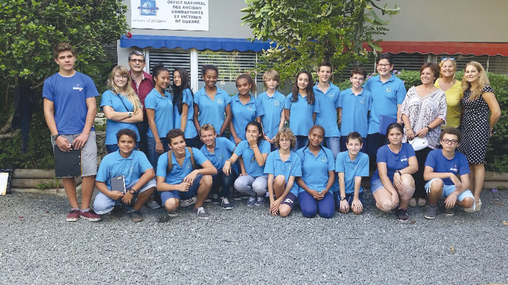 Maison du combattant, le 19 mai. Quatorze de ces collégiens de Baudoux et de Normandie s'envolent ce soir. La candidature de leurs établissements a été retenue par la mission du Centenaire, organisme chargé d'orchestrer la célébration.