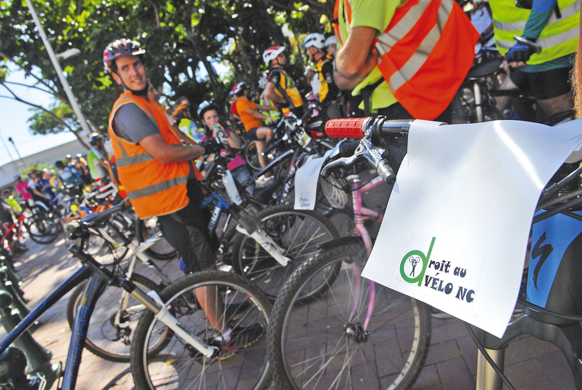 A Nouméa l'an dernier. L'association Droit au Vélo organise régulièrement des animations pour le grand public comme la fête du vélo. Elle participe aussi à des événements comme la semaine de la mobilité.