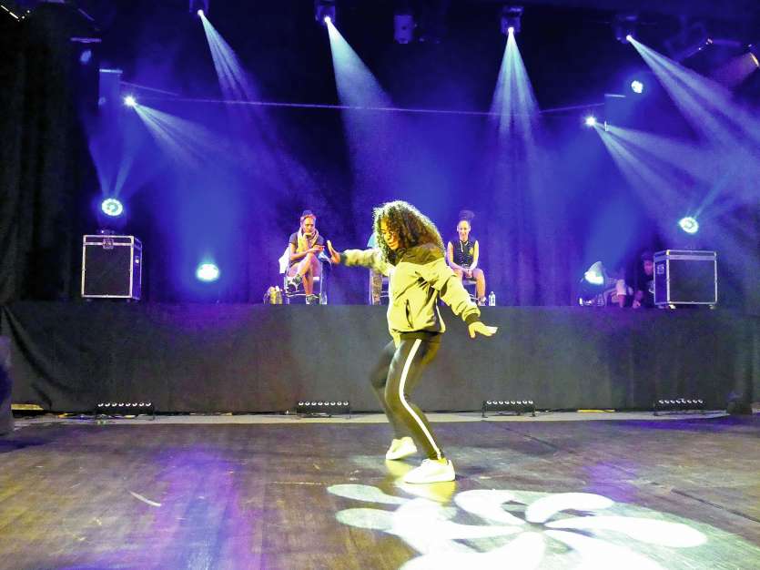 Durant le battle, les danseurs ont donné le meilleur d’eux-mêmes. Photo S.B