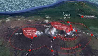 Vanuatu : alerte 3 au volcan d'Ambrym