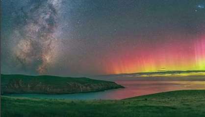 Aurore australe : Un feu d'artifice dans le ciel de Nouvelle-Zélande