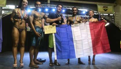 Bodybuilding : 7 médailles d’or pour les Cagous aux championnats du Pacifique sud