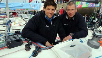 Voile: Chabagny et Tabarly remportent la Transat AG2R