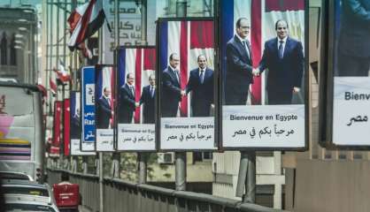 François Hollande en visite d'Etat en Egypte