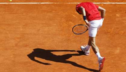 Tennis: Djokovic battu d'entrée à Monte-Carlo par le 55e mondial