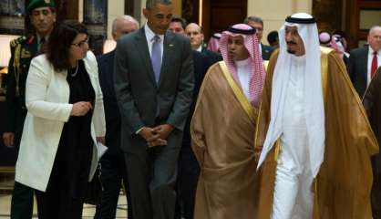 Obama en Arabie: priorité à la lutte contre l'EI