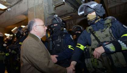 Antiterrorisme: les unités d'élite s'exercent à la gare Montparnasse