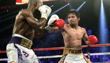 Boxe: Manny Pacquiao réussit ses adieux en battant Tim Bradley